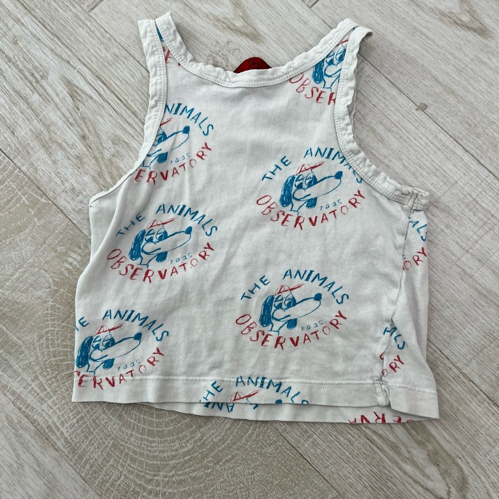 The animals observatory tank top size 2T